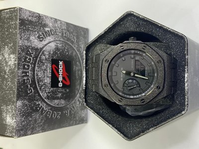 Кастомний годинник Casio GA-2100-1AER Custom-ga-2100-1aer фото
