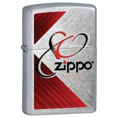 Запальничка Zippo 80 - th ANNIVERSARY HERRINGBONE SWEEP 28192 zippo28192 фото