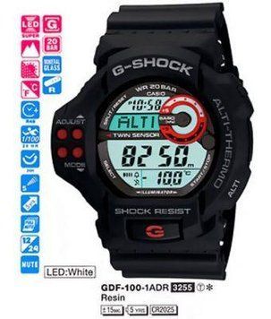 Годинник CASIO G-SHOCK GDF-100-1AER 202649 фото
