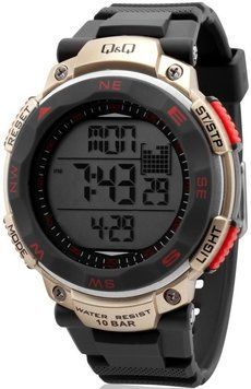 Тактичний водостійкий годинник Q&Q M124J004Y Q&Q14 фото