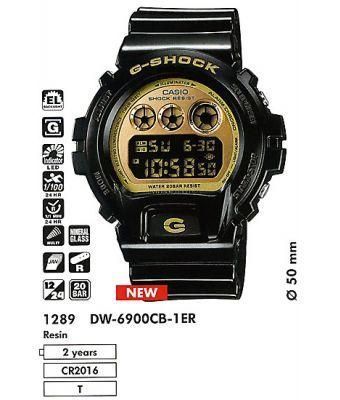 Годинник CASIO G-SHOCK DW-6900CB-1E 1316038212 фото