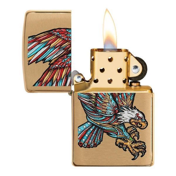 Запальничка Zippo 204B Tattoo Eagle Design 49667 zippo49667 фото