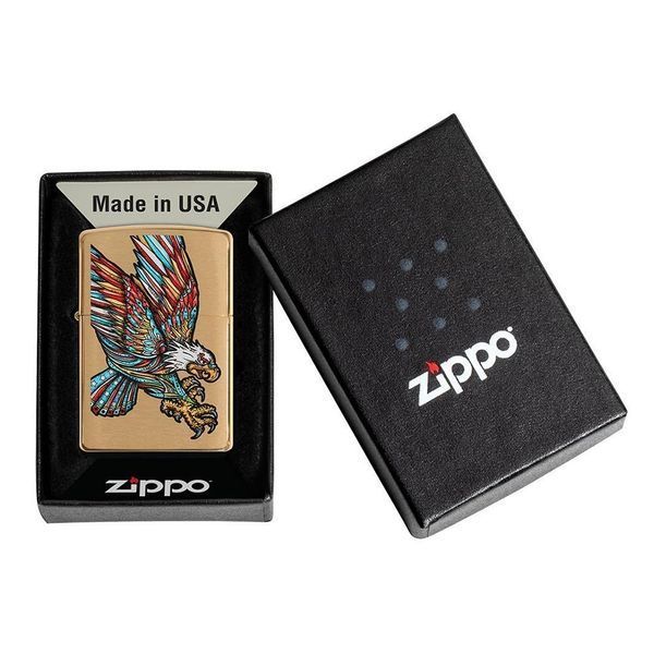Запальничка Zippo 204B Tattoo Eagle Design 49667 zippo49667 фото