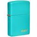 Запальничка Zippo Flat Turquoise Zippo Lasered 49454 ZL zippo49454 фото 2